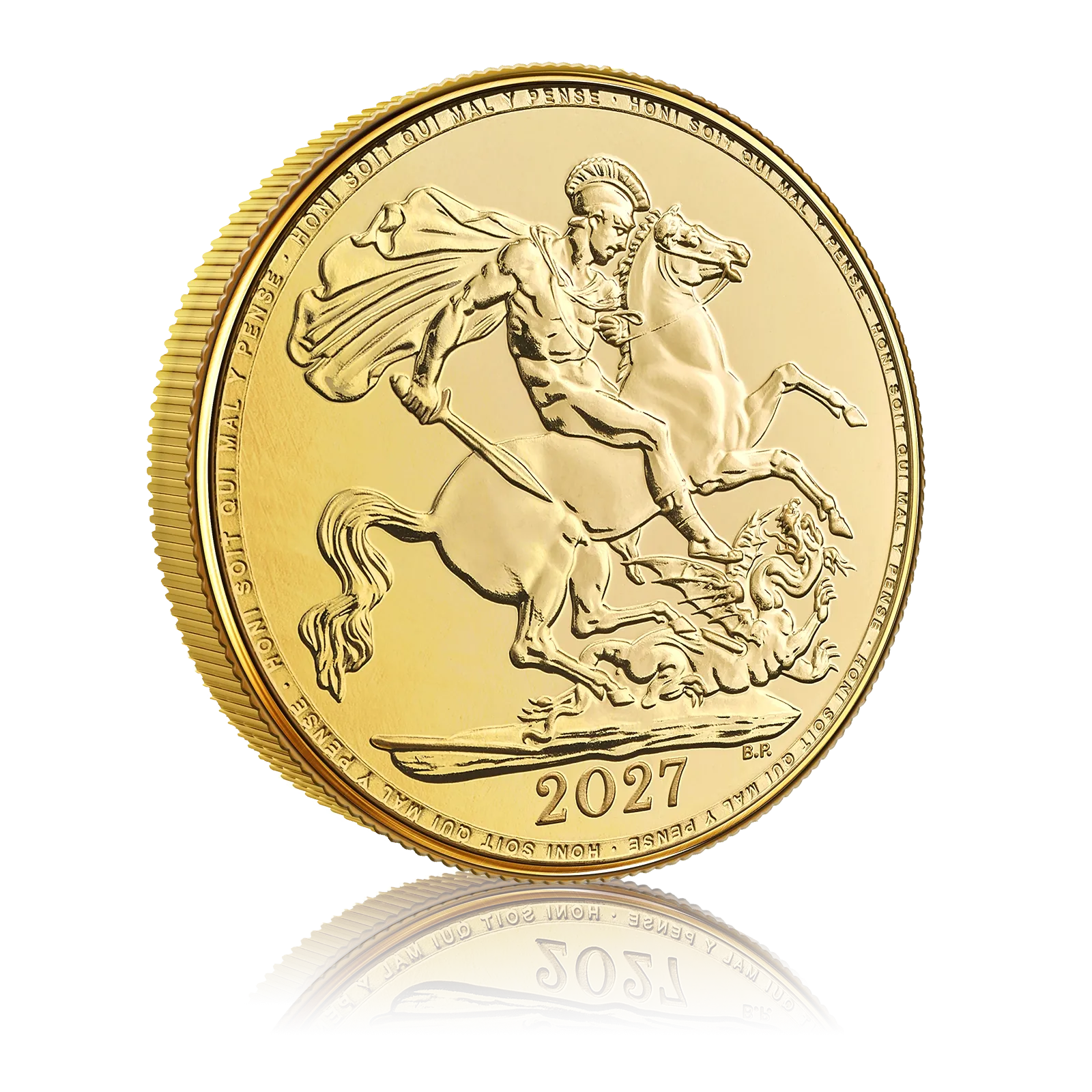 Half Gold Sovereign King Charles III (2027) 4